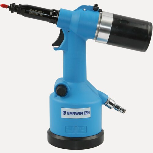Изображение товара GARWIN INDUSTRIAL 804540-M12-7 Заклепочный пистолет пневмогидравлический резьбовой; M3-M12 нерж. сталь; 19000Н; ход 7мм