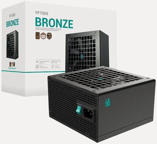 Изображение товара Блок питания Deepcool GAMERSTORM PF750X 750W 80+ BRONZE
