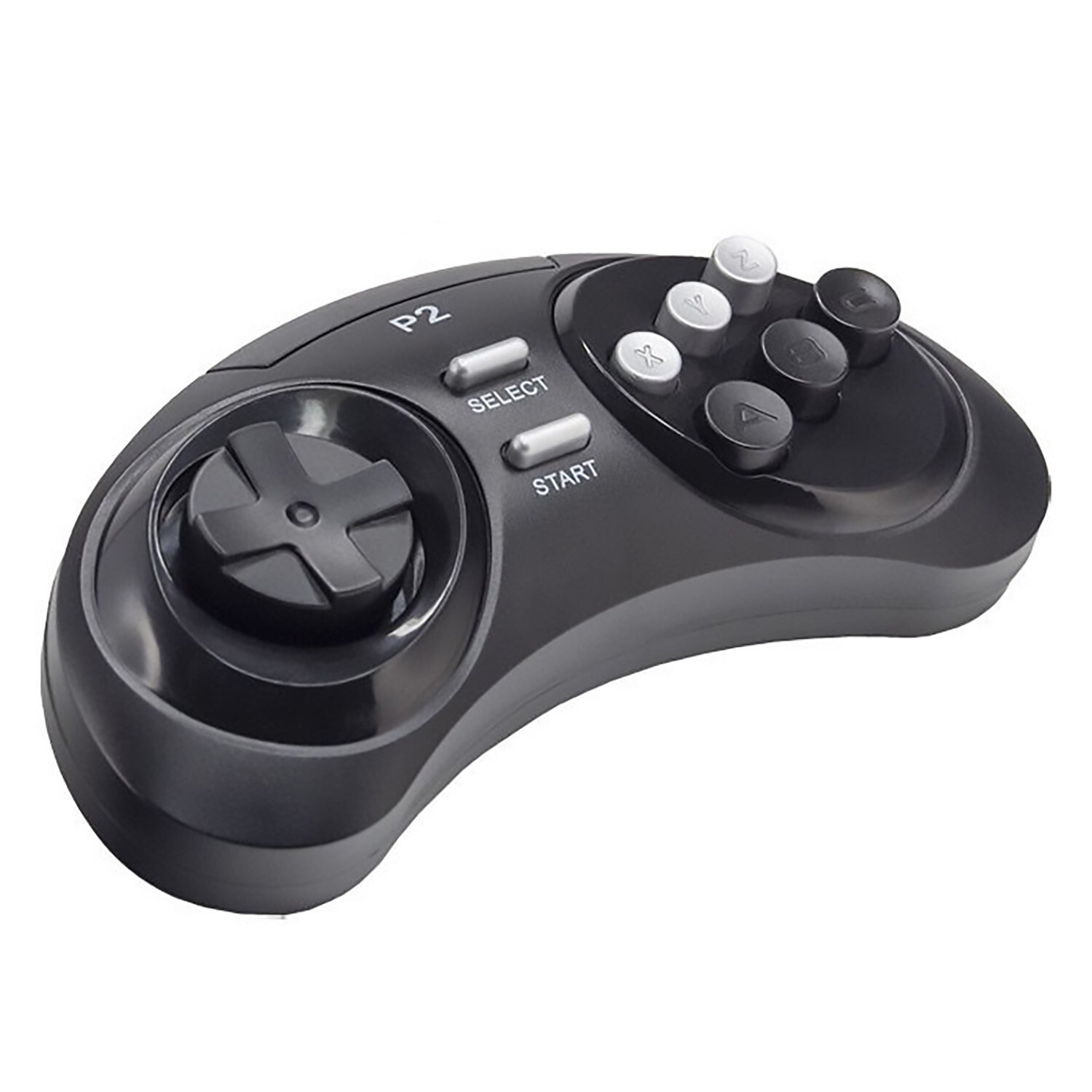 Retro Genesis Controller 16 Bit джойстик беспроводной для HD Ultra, P2