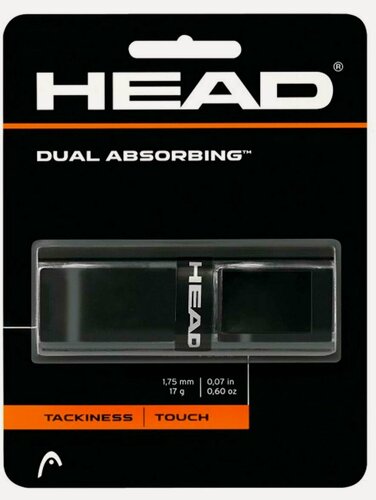 Изображение товара Базовый грип Head Dual Absorbing Grip BK Унисекс цвет черный