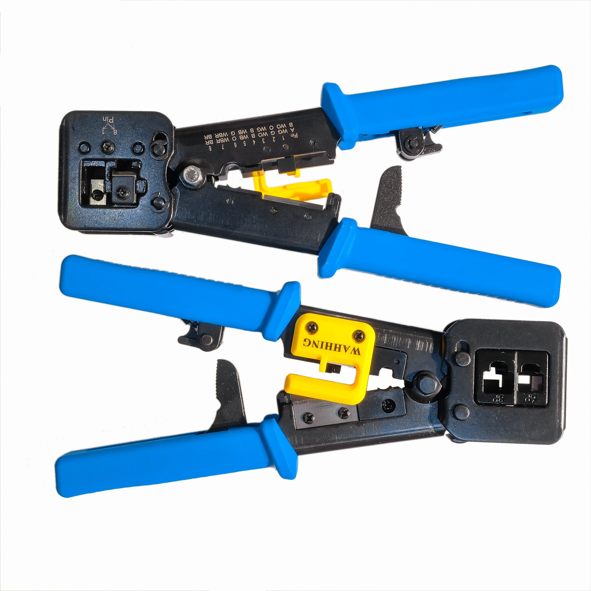 Обжимные плоскогубцы RJ45/RJ11, BLUE
