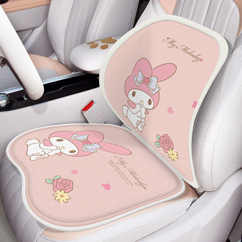 Подушка для спины автомобиля My Melody Сладкая конфета с гелевой охлаждающей подушкой модель MM164