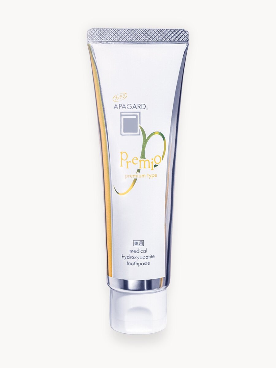 Зубная паста Apagard Premio отбеливающая с кальцием, Япония, 105 гр.