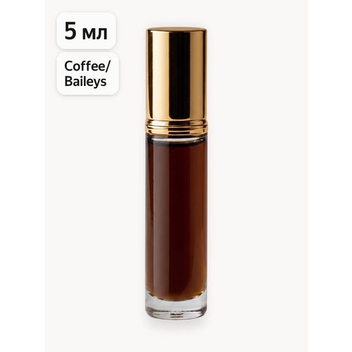 фото Масляные духи с роллером кофе бейлис aromako 5 мл, ароматическое масло coffee & baylis, роллербол