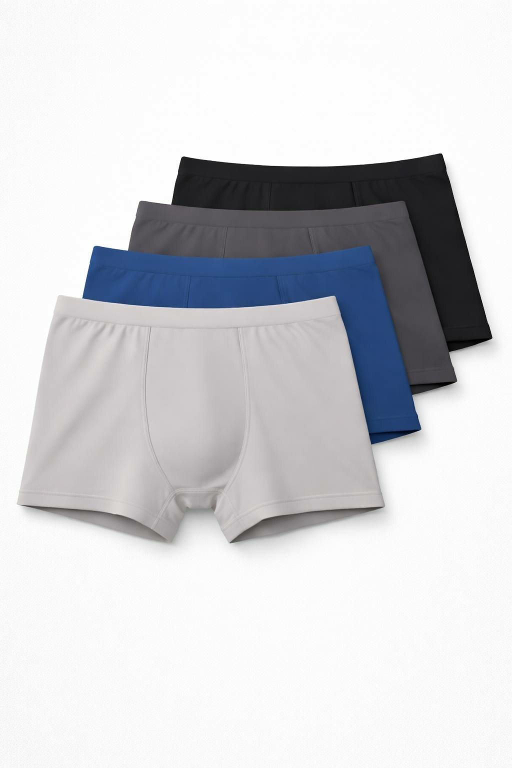 Трусы  комплект из хлопка, набор боксеров 4 штуки, комплект