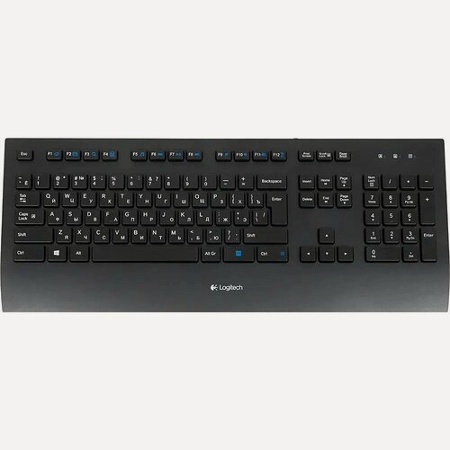 Изображение товара Logitech Клавиатура 920 - 005215 Клавиатура K280E USB заводская гравировка RU LAT