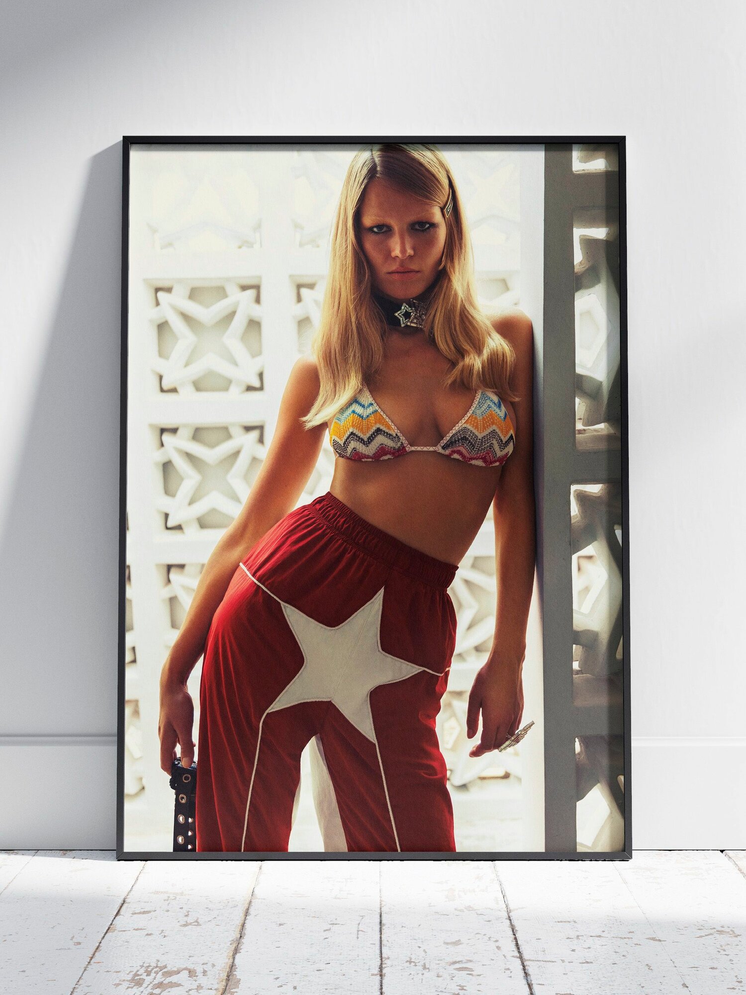 Плакат на стену для интерьера Анна Эверс (Anna Ewers 35) - Постер по модели, бренду и моде формата A4 (21x30 см)