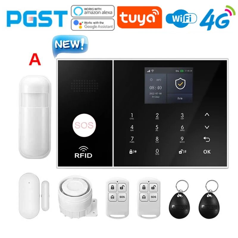 Беспроводная охранная система TNTX PG-108 Европейская вилка (EU Plug), A