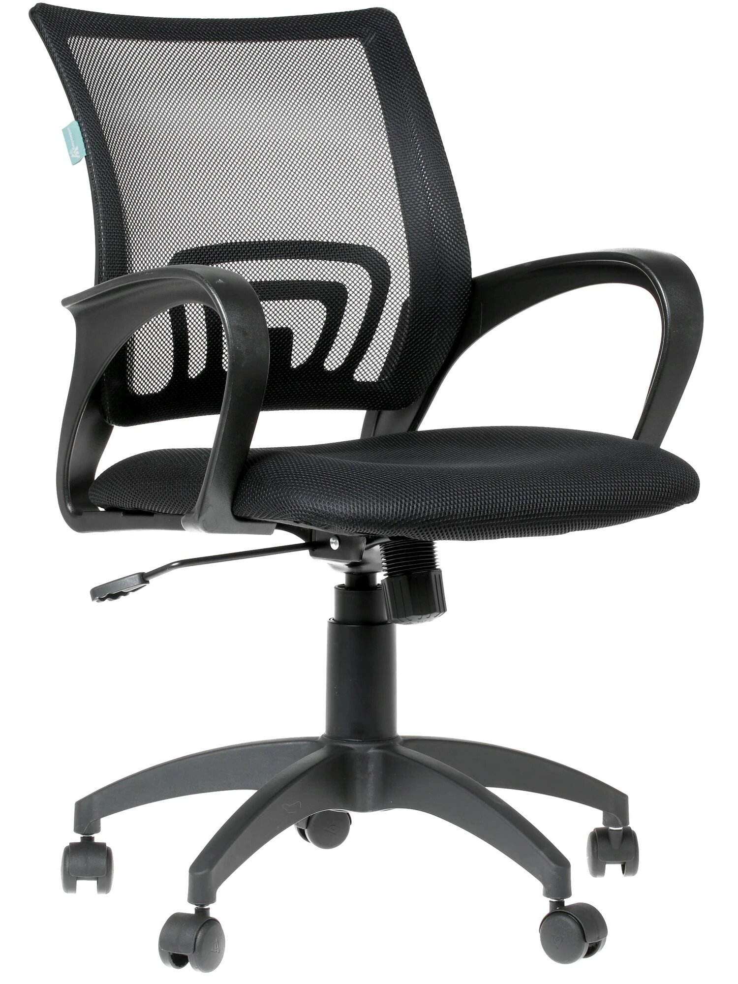 Кресло Бюрократ CH-695N цвет черный TW-01, сиденье черное TW-11 сетка/ткань крестовина пластик