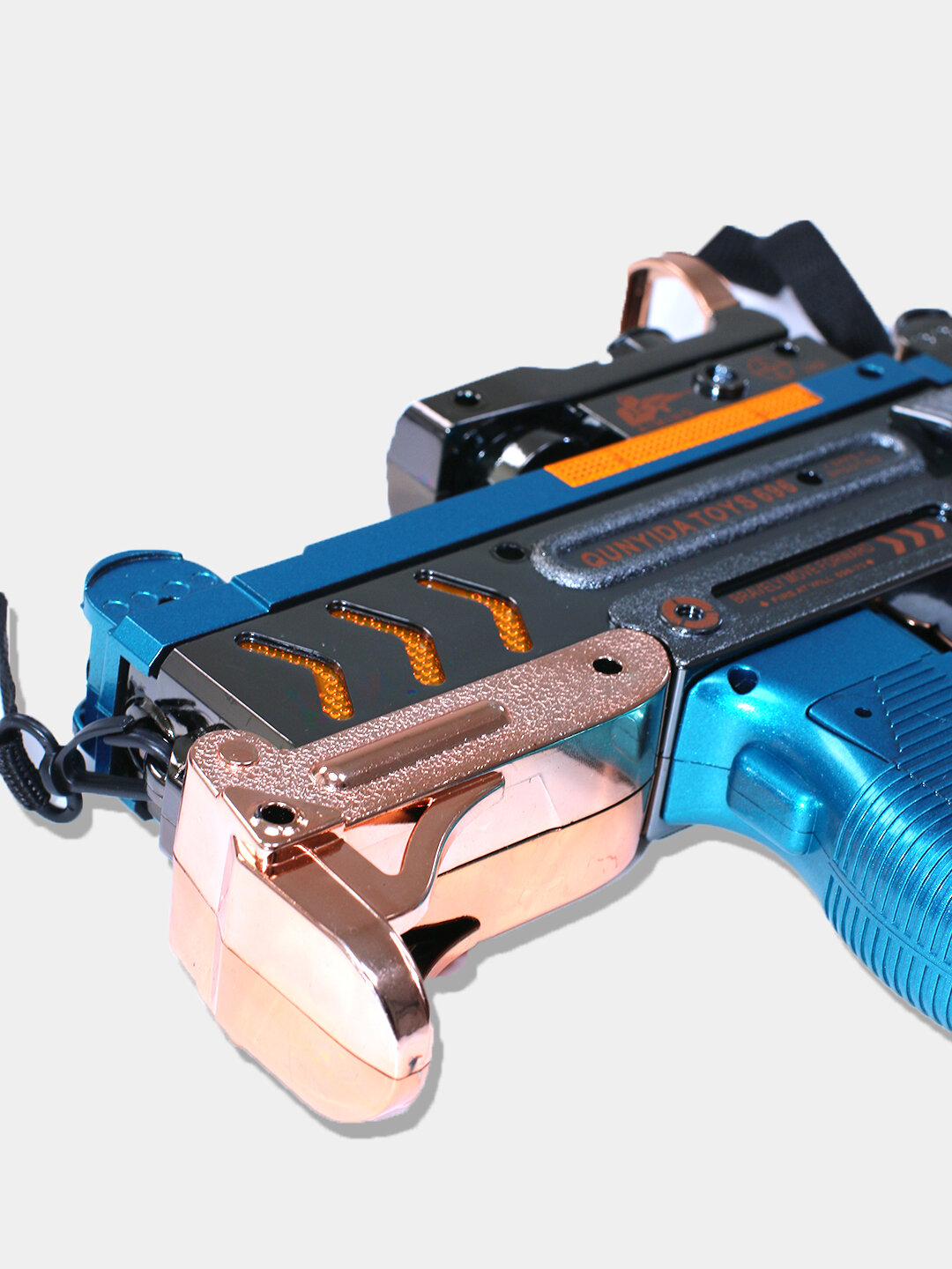 Детский пистолет с паром, светом, звуком, автомат музыкальный, револьвер — фото 1