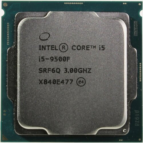 Изображение товара Intel Процессор Intel Core i5 9500F OEM 3 ГГц - 4.4 ГГц/6 ядер/9 Мб/65 Вт/Socket LGA1151
