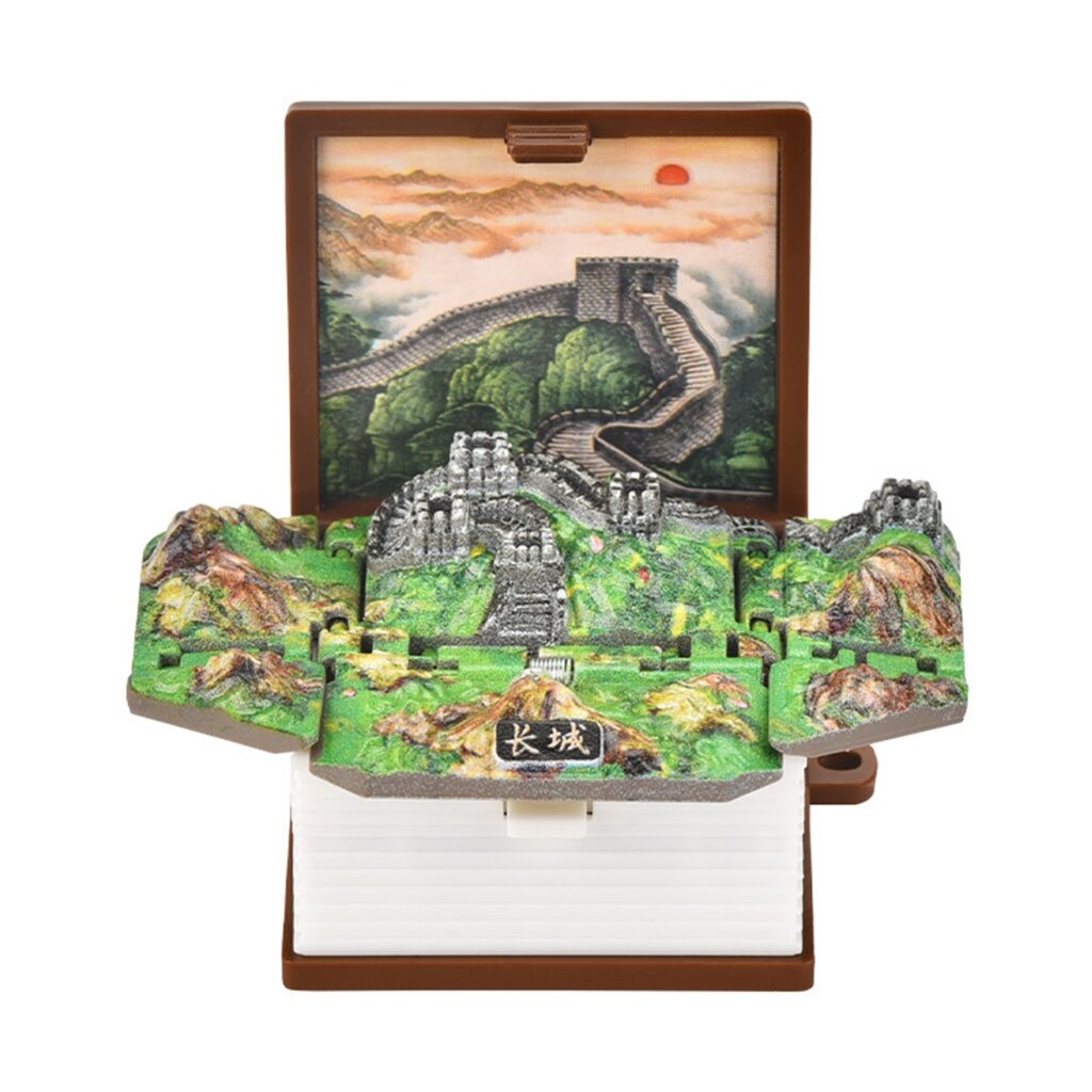 3D Книжка-Головоломка Динозавр Брелок