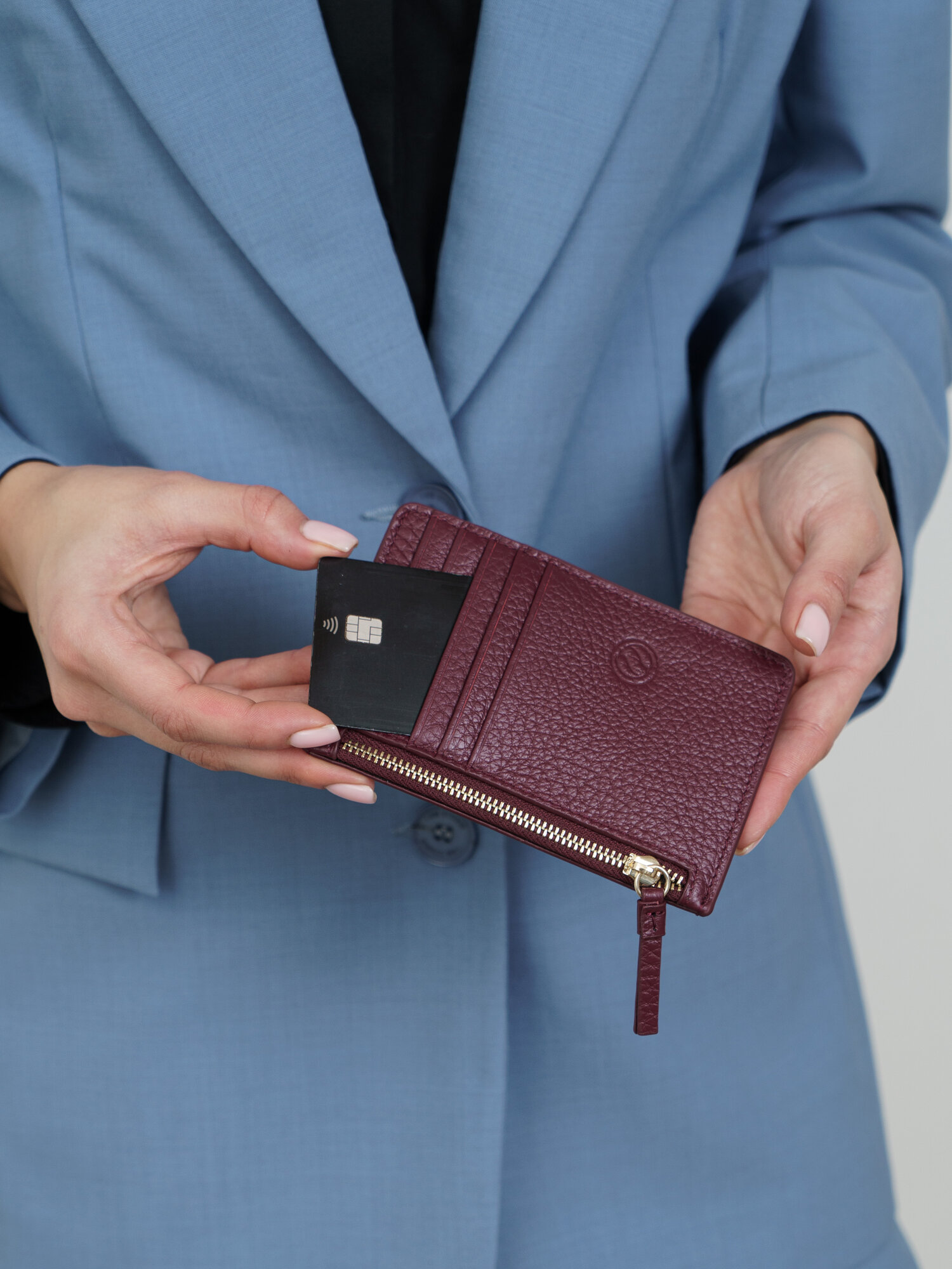 Картхолдер Paprika Bag Italy, бордовый — фото 1