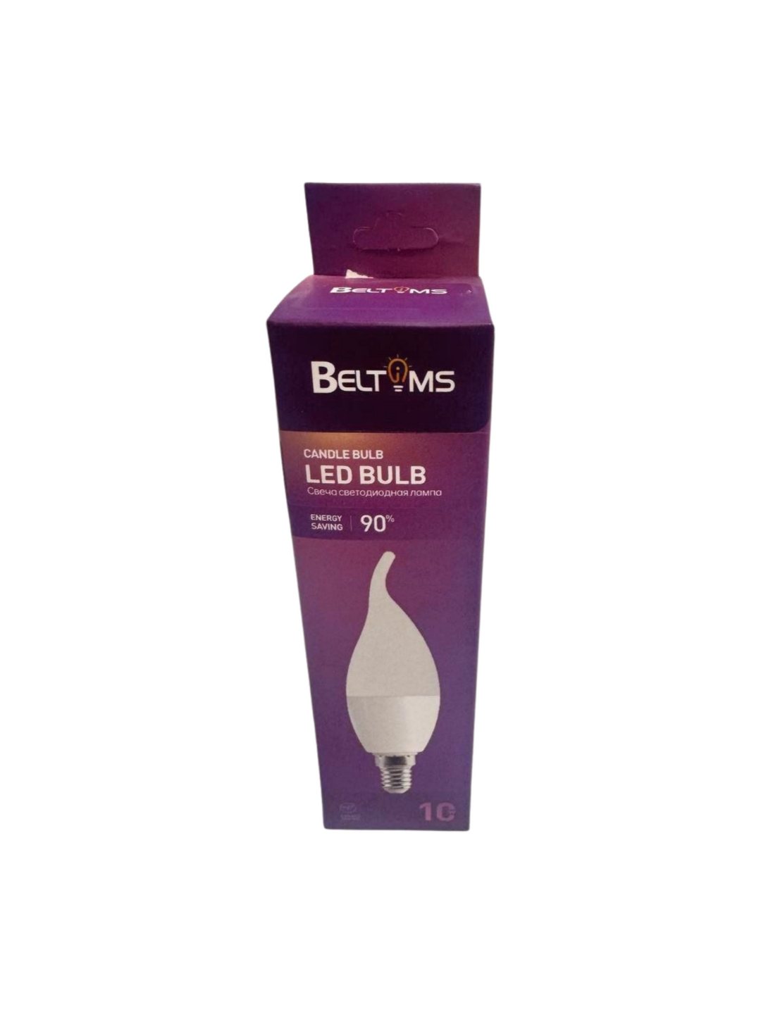 Светодиодная лампа в виде свечи, 10 Вт.