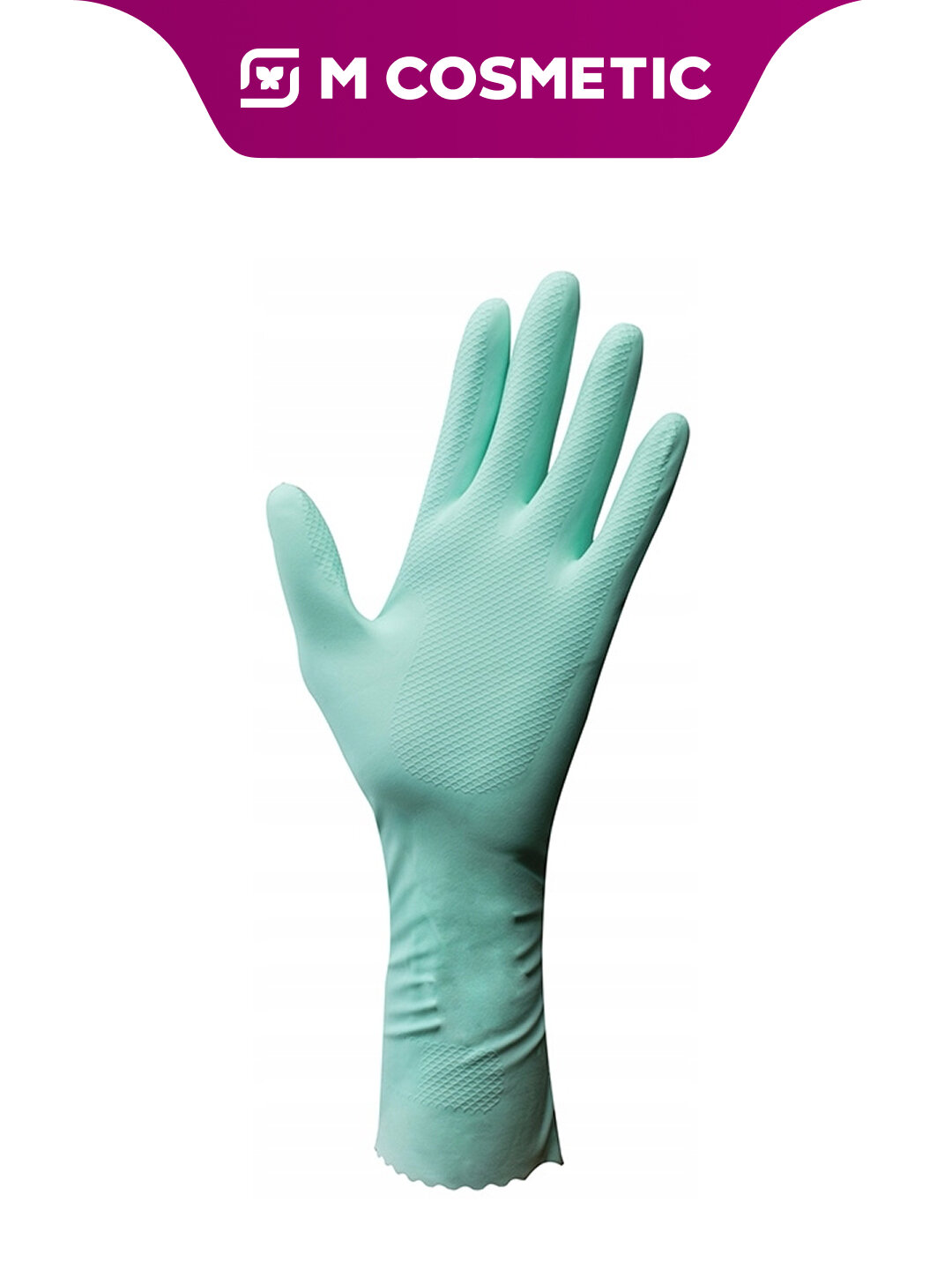 VILEDA Extra Sensation Перчатки размер M — удобные и прочные хозяйственные перчатки