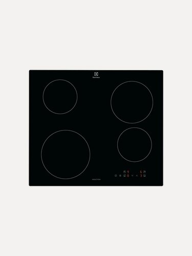Изображение товара Индукционная варочная панель ELECTROLUX EIB60420CK, 4 конфорки, cтеклокерамика, 6900 Вт, независимая установка