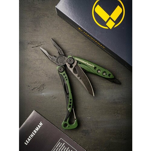 Мультитул Leatherman Skeletool CX OD Green, нержавеющая сталь, 7 функций
