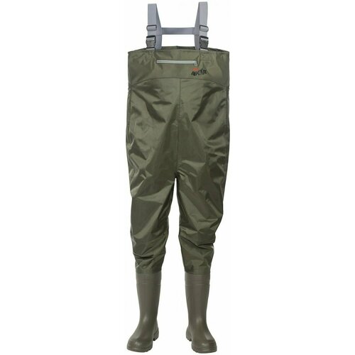 Рыбацкий полукомбинезон Torvi перекат, Олива, размер 44/45