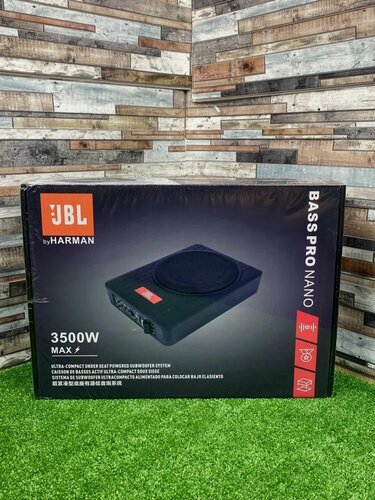 Изображение товара Автомобильная ультра компактная сабвуферная система под сиденье BASSPRONANO