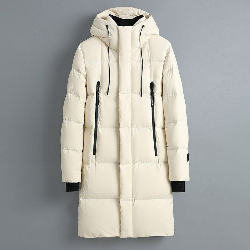 Куртка  Uzun oq qora kurtka