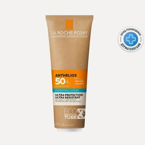 Изображение товара Молочко LA ROCHE POSAY Увлажняющее солнцезащитное для лица и тела SPF50+, 250 мл