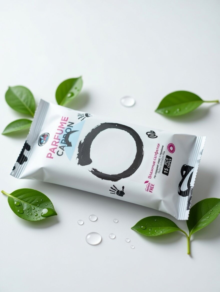 Влажные салфетки XNS Kids / Парфюм / 15 шт гипоаллергенные детские без спирта и парабенов