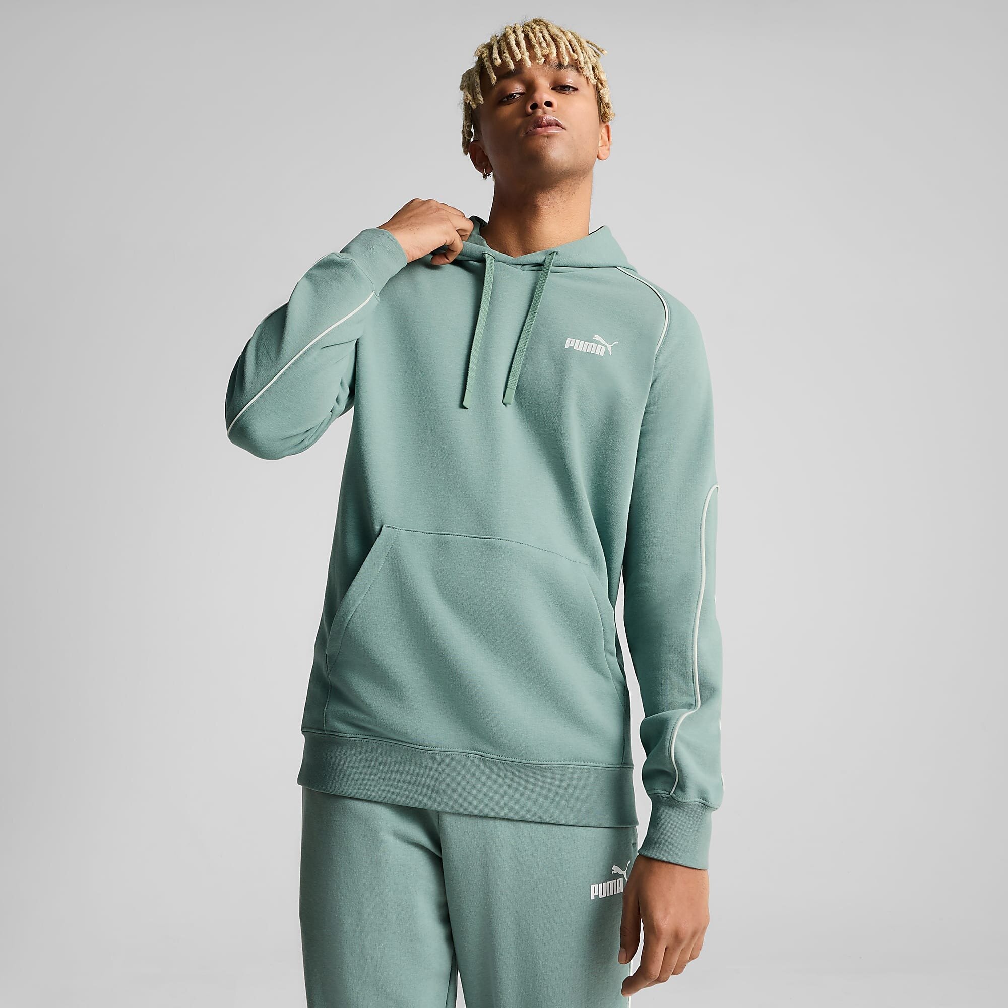 Худи PUMA SPORT, размер L, , зеленый