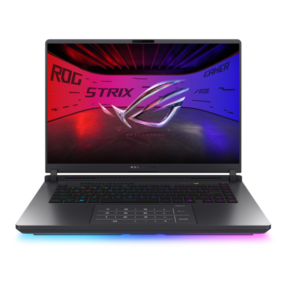 Игровой ноутбук ASUS ROG STRIX G16 16"2560x1600:240Hz; IPS/i7-14650HX/16GB/1TB SSD/RTX 5060 8Gb/Win11pro/серый