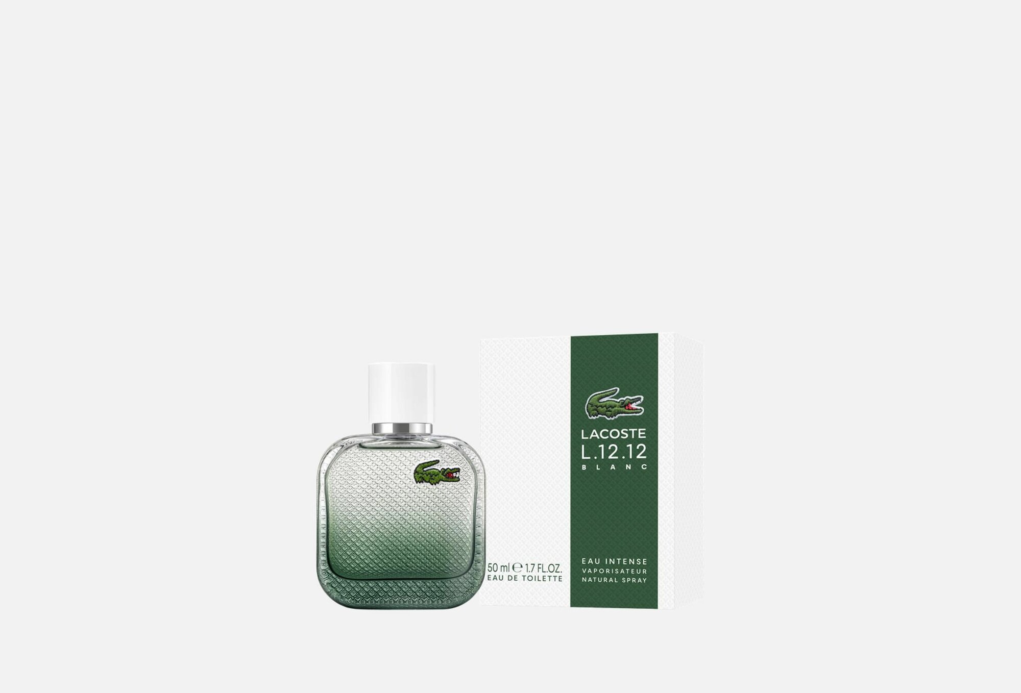 Туалетная вода Lacoste L.12.12 BLANC Eau Intense 50ml для мужчин