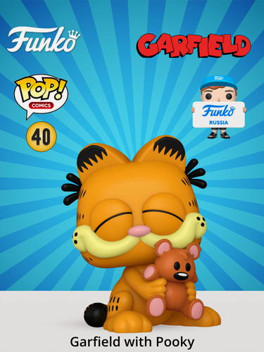 Изображение товара Фигурка Funko POP! Comics Garfield Garfield with Pooky (40) 80163