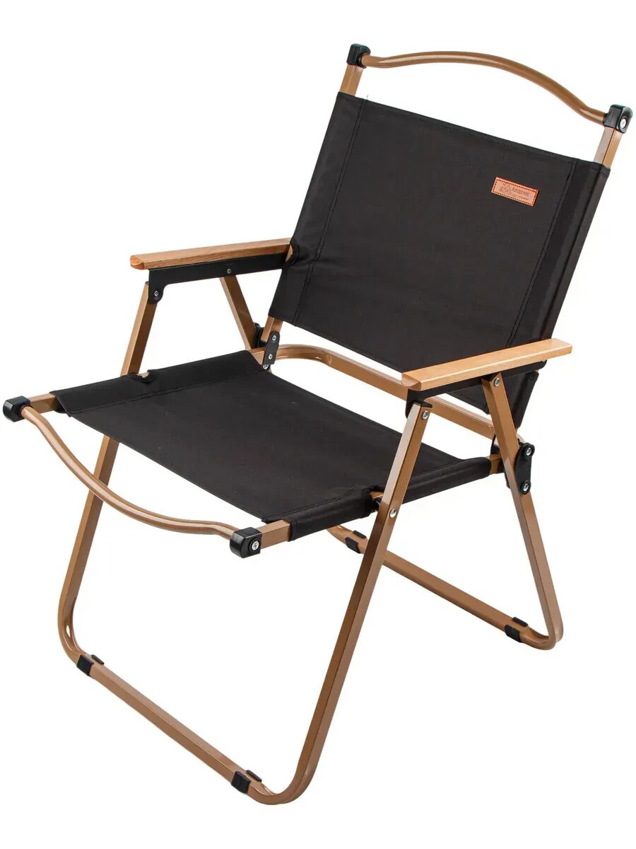 Кресло садовое складное для дачи ARIZONE черный 120 кг (42-535479)