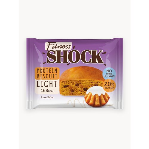 Бисквит протеиновый неглазированный 