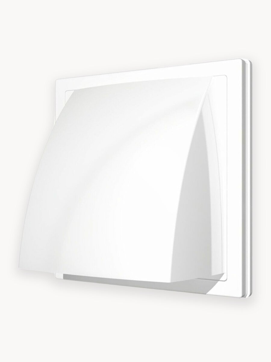 Выход стенной вытяжной ERA 1515К10ФВ, 150x150 мм, D100 мм, обратный клапан