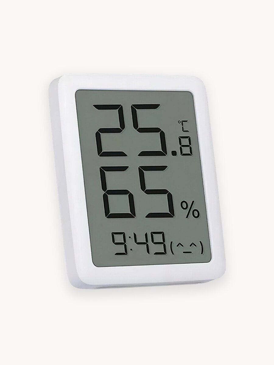 Метеостанция Xiaomi MiaoMiaoce LCD MHO-C601, датчик температуры и влажности, цвет белый