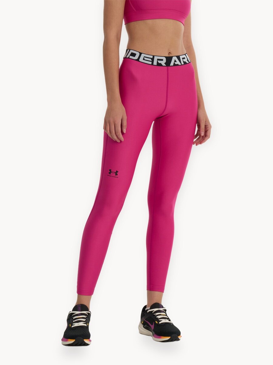 Легинсы Under Armour Authentics, размер XS, розовый