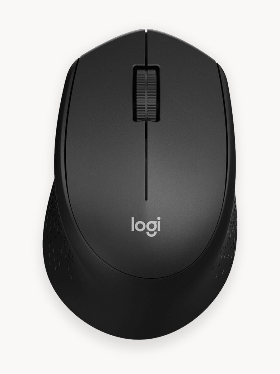 Мышь беспроводная LOGITECH M330 Silent Plus Black (910-004909)
