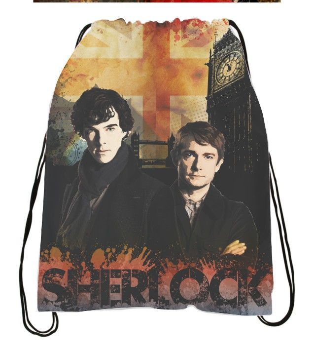 Сумка-мешок для обуви Шерлок, Sherlock №1