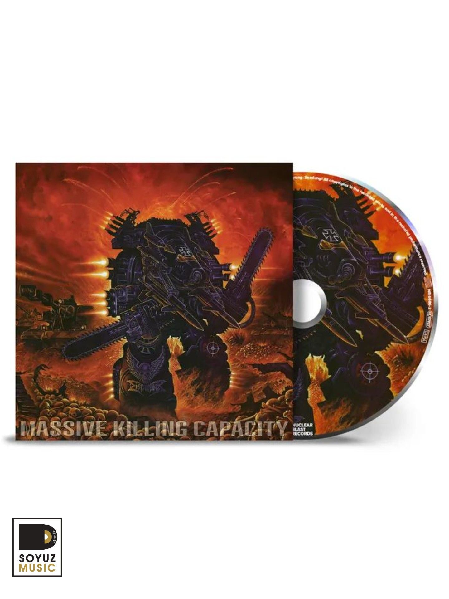 DISMEMBER. Massive Killing Capacity (Reissue) (CD/Компакт-диск) — фото 1