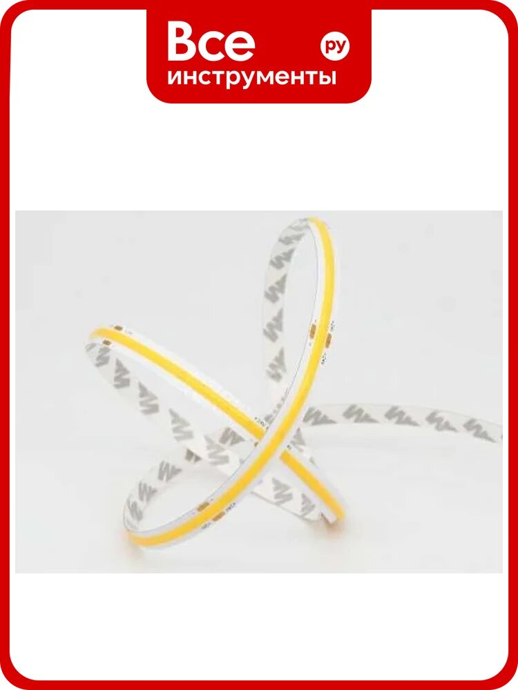 LED лента VARTON "ВАРТОН" 10W/m 24V 4000K 5m х10 mm IP20 SMD COB FreeCut 480LED/m (упаковка 5м) VLS-20-10-COB-F-10-480-40