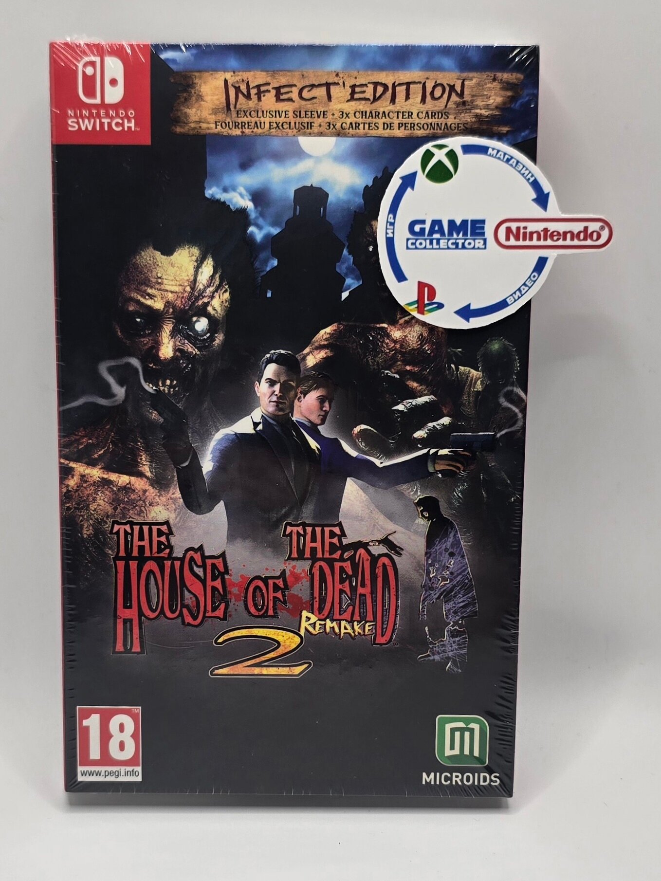 Игра The House of the Dead 2 Remake Infect Edition для Nintendo Switch на картридже на английском языке.