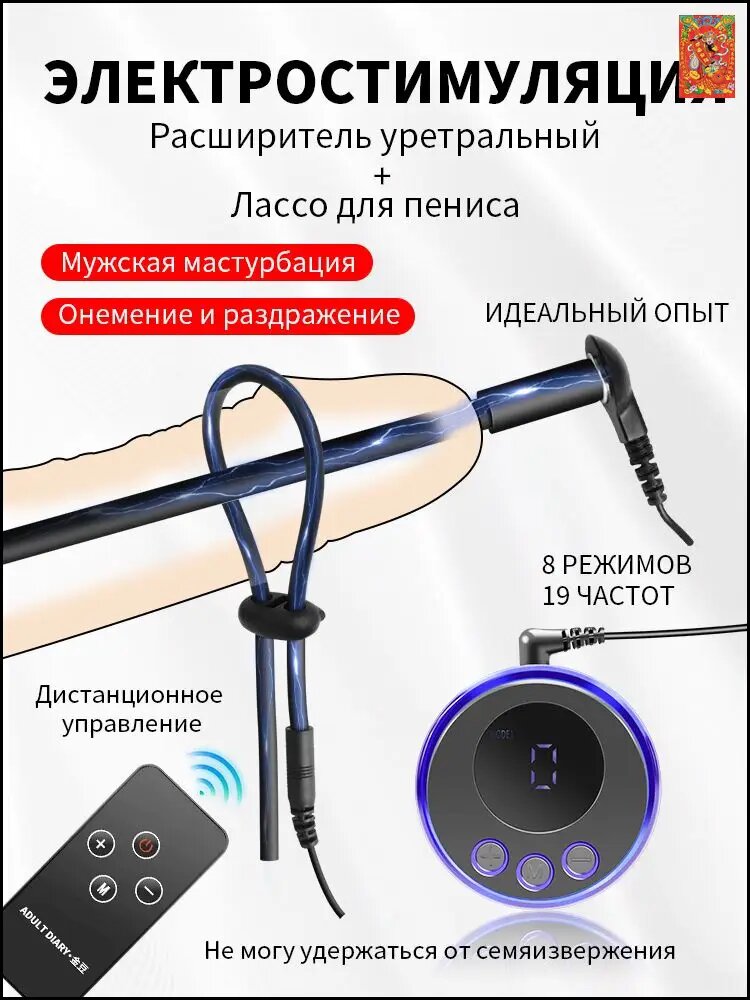 Электростимуляция Расширитель уретральный сборка и используются для стимуляции мужского полового члена