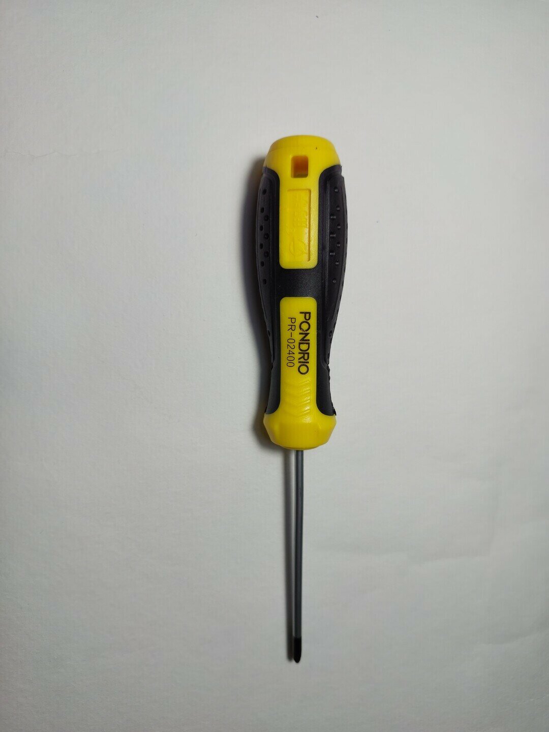 Отвертка плюсовая. Размер 3*75 мм (+). Строительно-ремонтная.