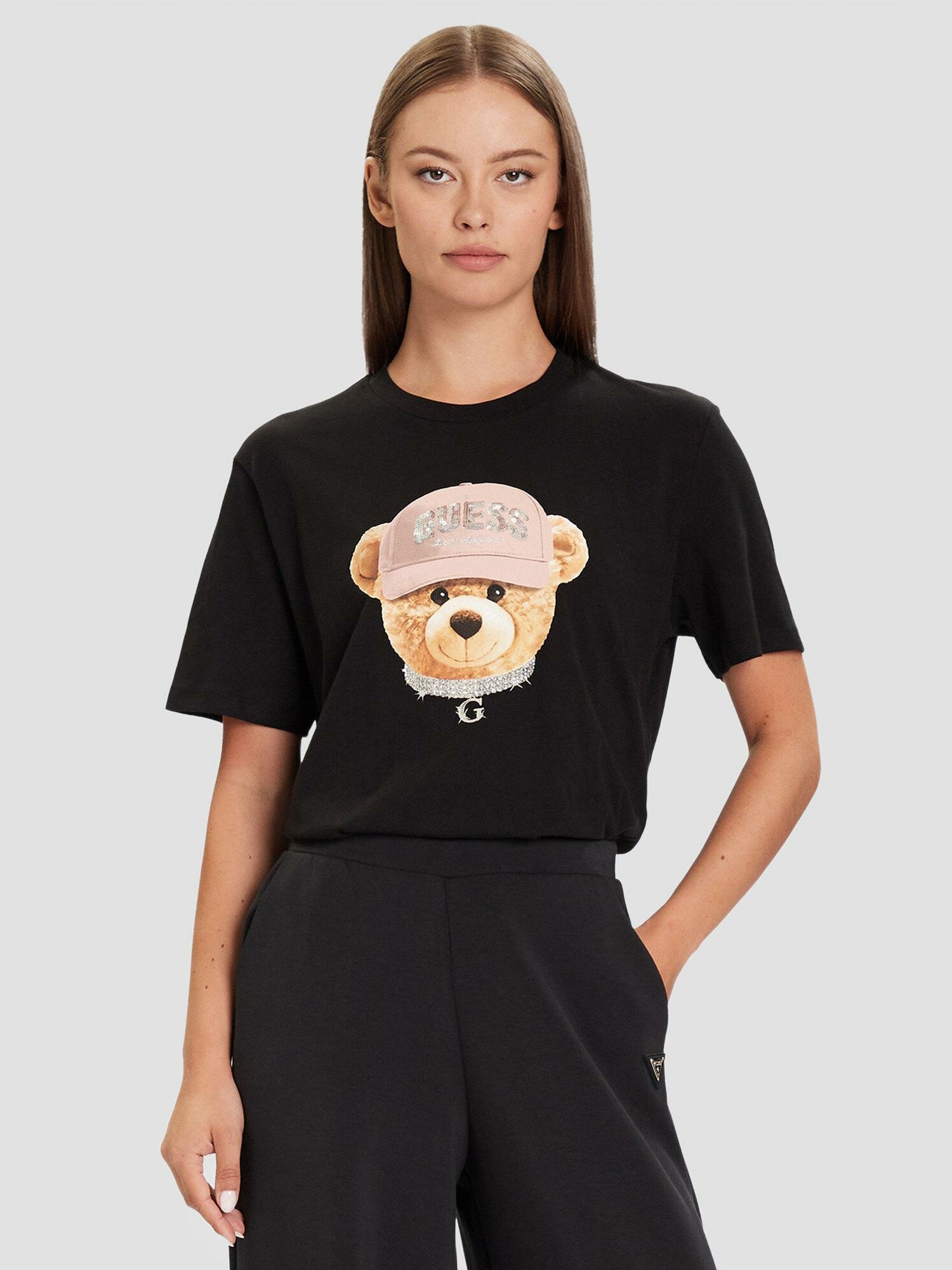 Футболка GUESS TEDDY BEAR HAT SS T-SHIRT
