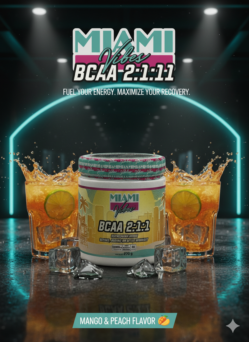 Miami Vibes Bcaa 2:1:1 270 g , вкус Mango fruit , Миами Бсаа 2:1:1