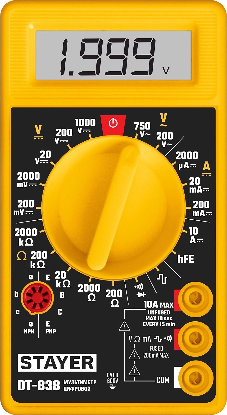 Цифровой мультиметр STAYER 45306_z01