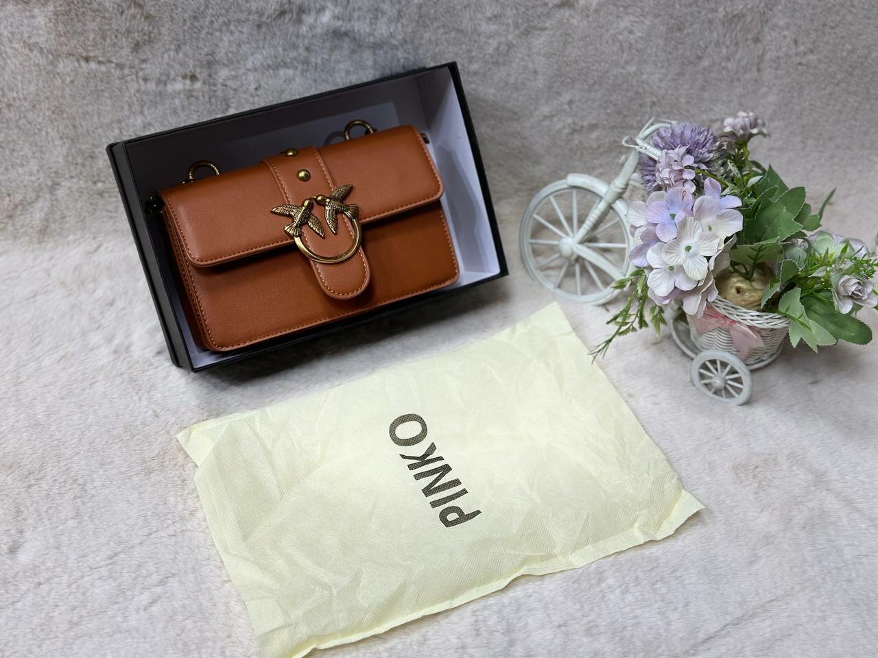 Сумка багет , коричневый — фото 1