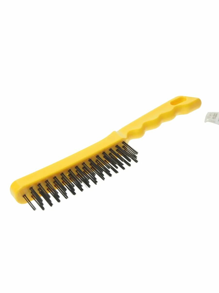 Щетка металлическая ручная 3х15 рядная