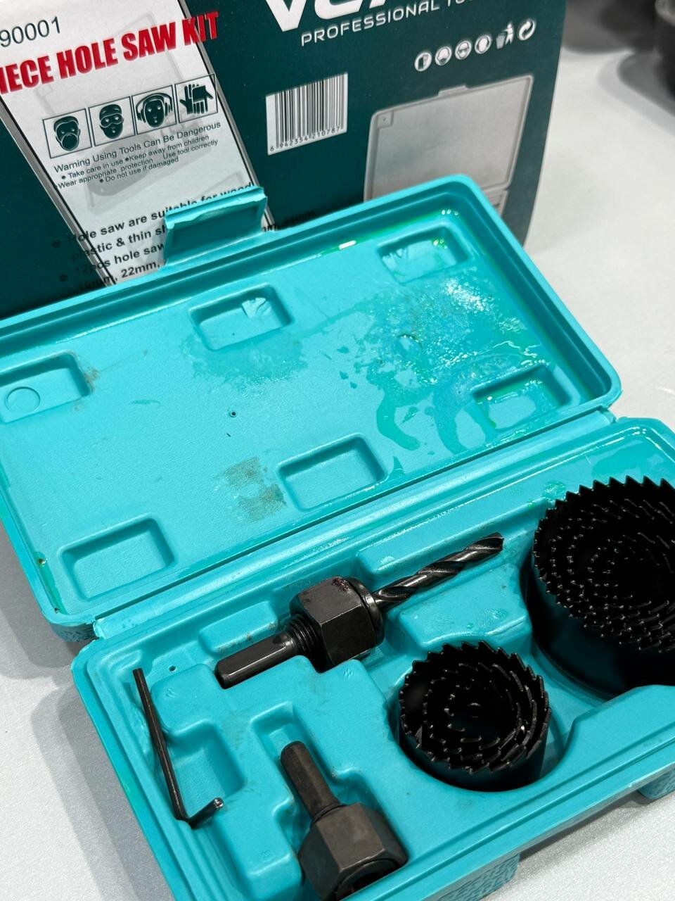 Набор коронок по дереву и гипсокартону, 11 в 1 VCANO — фото 1