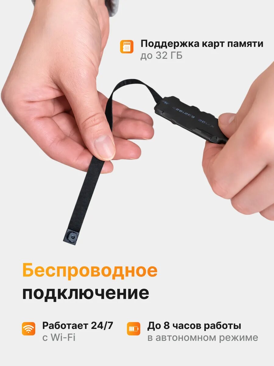 Камера видеонаблюдения для дома 1080 wi-fi с кейсом — фото 1