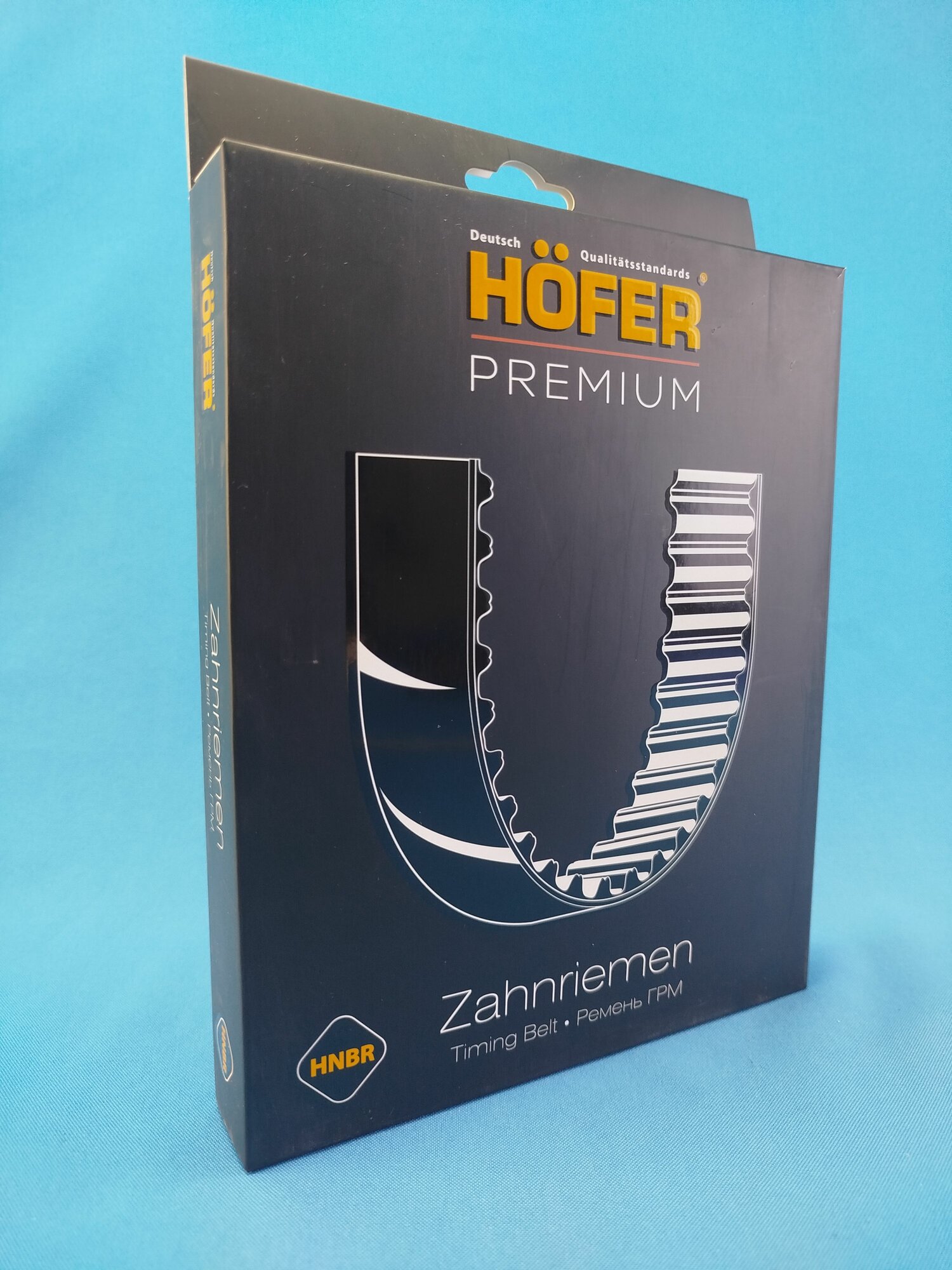 Ремень ГРМ "HOFER" для а/м Ларгус, Renault Logan (16кл.) 132зуб. Premium — фото 1